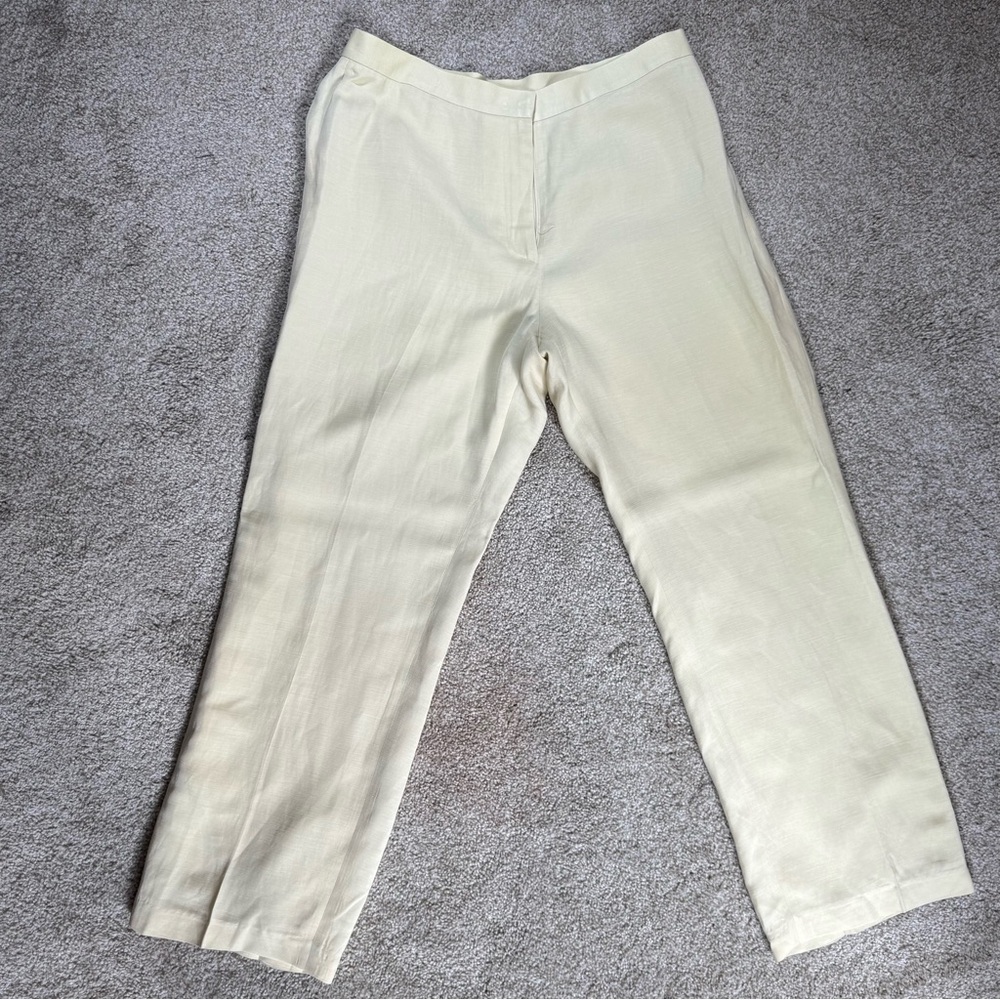 Sigrid Olsen Light Tan Trousers